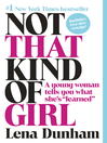 Cover image for Not That Kind of Girl